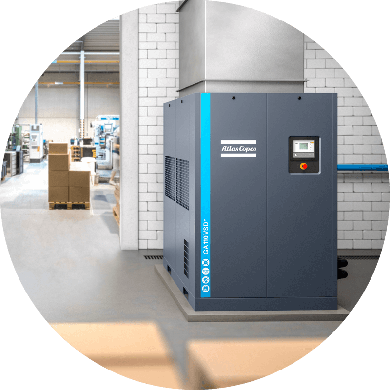 Authorized distributor Atlas Copco
